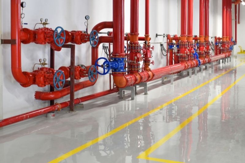 Epoxy industrial floor coating in Hobart