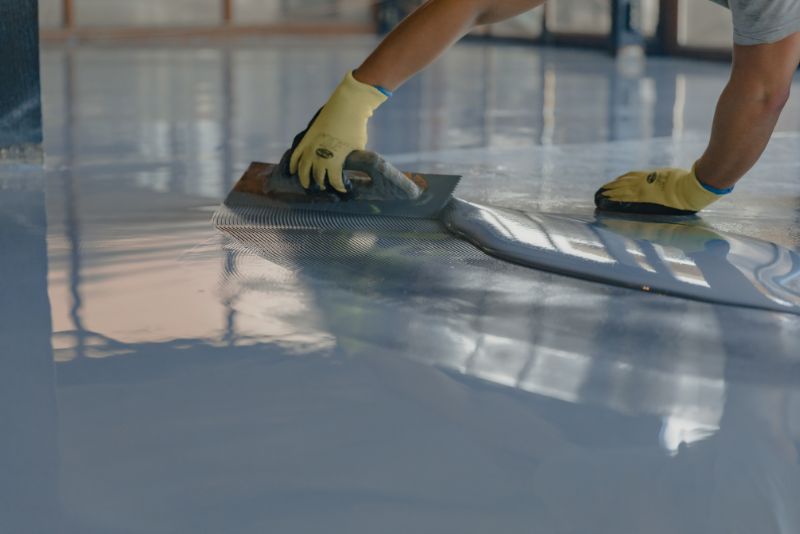 Epoxy commercial floor coating in Hobart