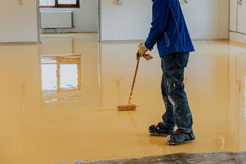 Epoxy flooring installation in Hobart