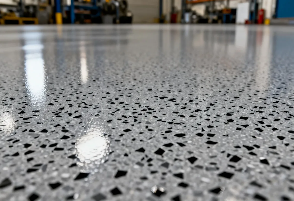 Automotive Shop Epoxy Flooring